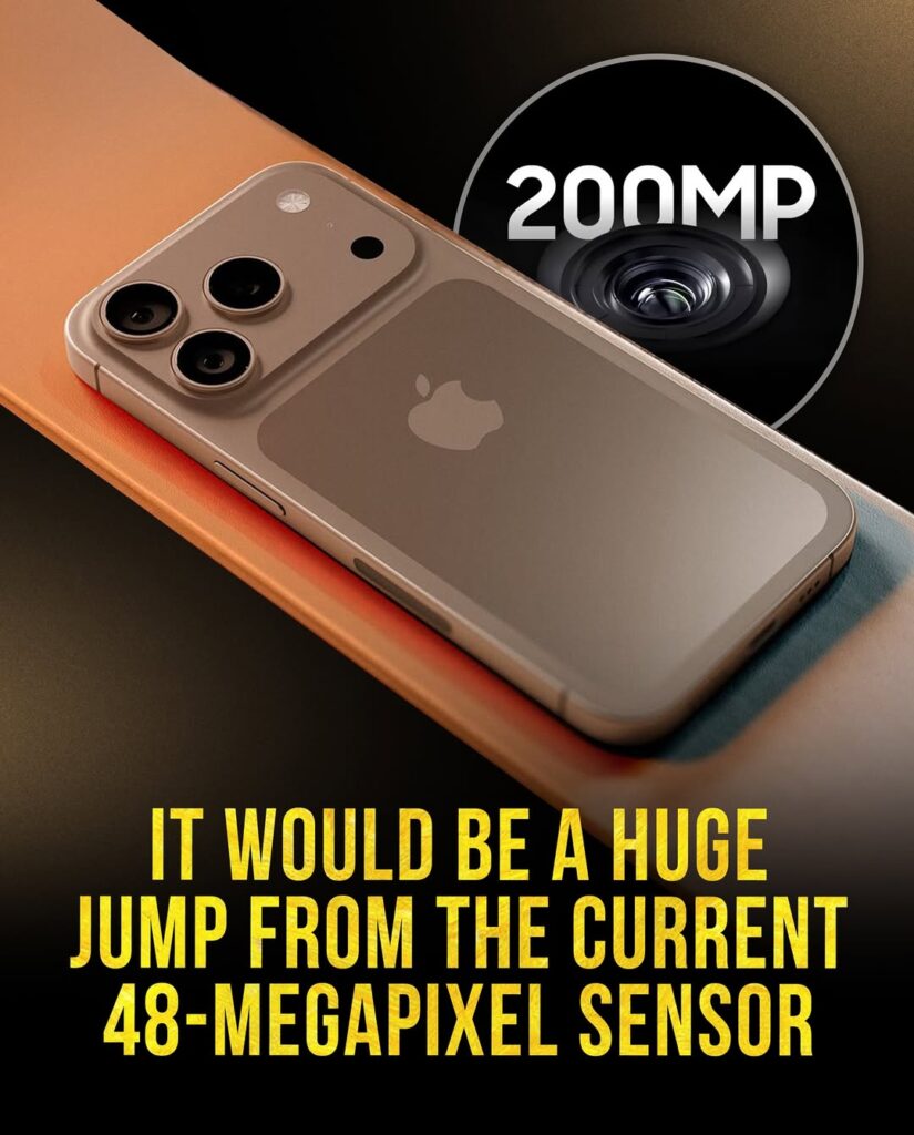 Comparison of 48MP vs 200MP image crop detail.
